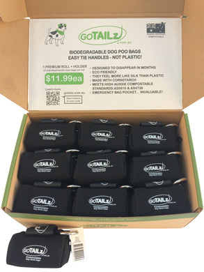 Retail Ready Counter Pack includes 18 Individual Roll & Bag Holder Dispensers
